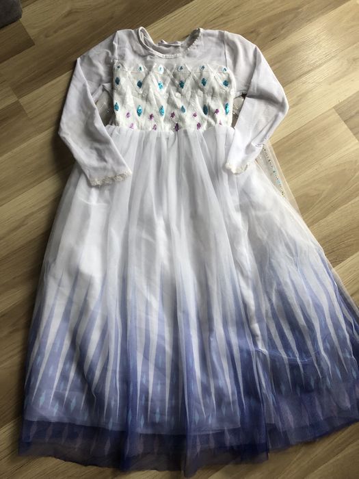Strój karnawałowy Elsa Kraina Lodu 128