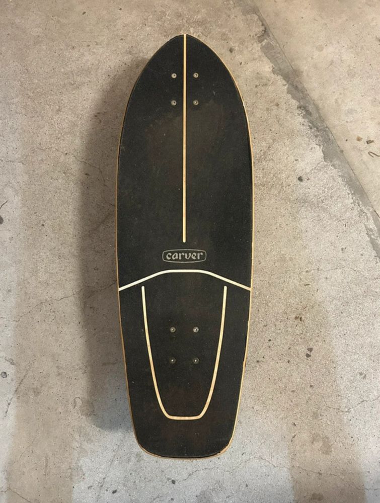Skate carver como novo