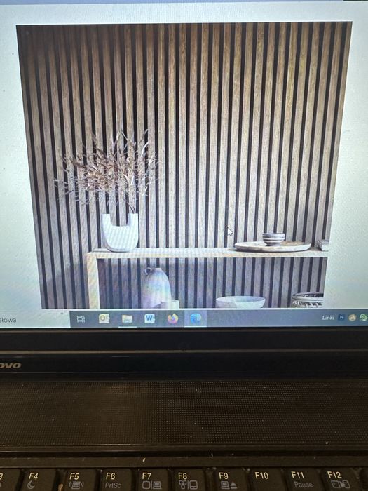 Tapeta/naklejka scienna - imitacja lameli