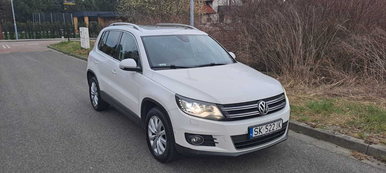 Volkswagen Tiguan Biała Perełka FULL WYPOSAŻENIE