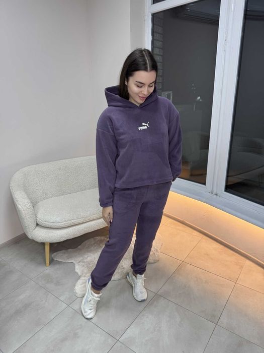 ЗНИЖКА! Костюм теплий з куліскою S M L XL XXL графіт молочний пісочний