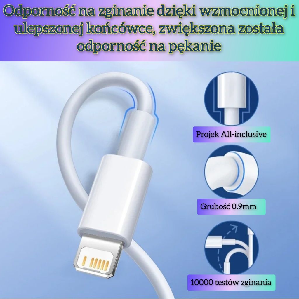 Przewód ładujący USB C - iPhone