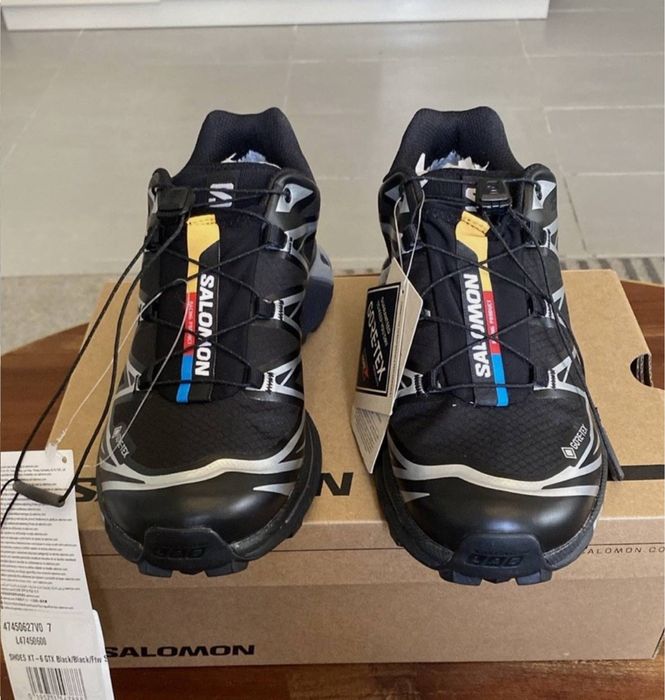 Salomon XT-6 Gore-Tex Black Silver (IN BOX)