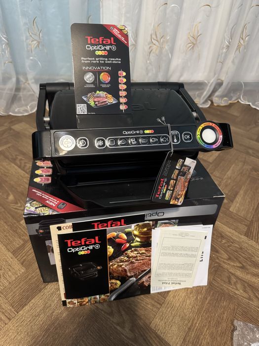 Tefal OptiGrill+ GC712834 гриль електрична