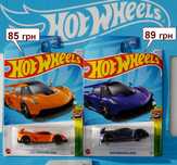 Машинки Hot Wheels Bugatti Pagani McLaren Aston Martin поштучно мейн
