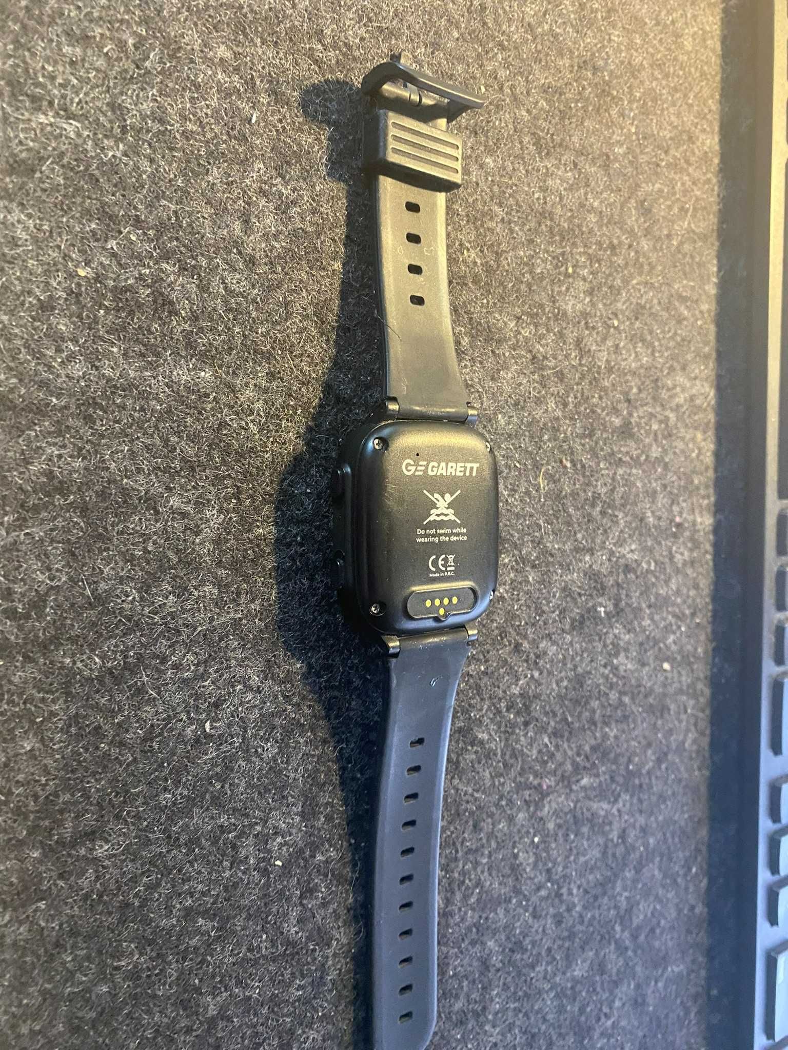 Smartwatch dziecięcy Garett Cute 4G czarny - na gwarancji