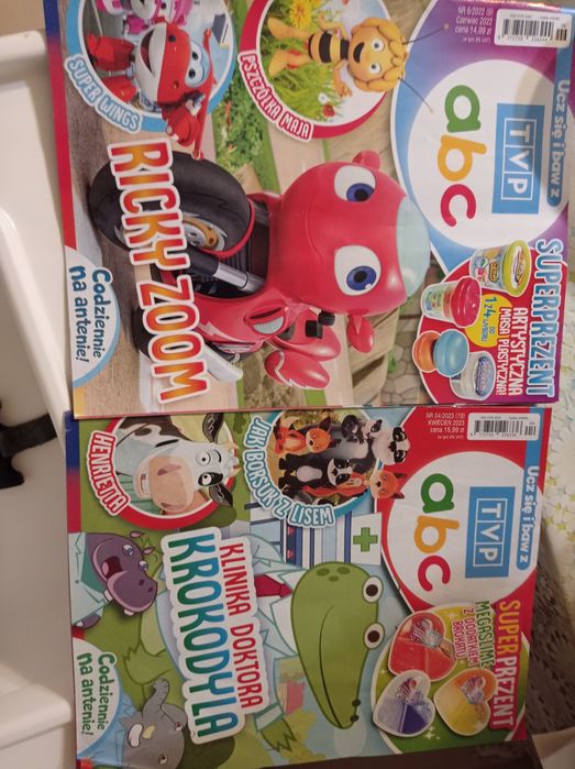 Magazyn czasopismo TVP ABC (2 sztuki)