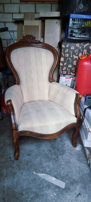Fotel barokowy antyk 1