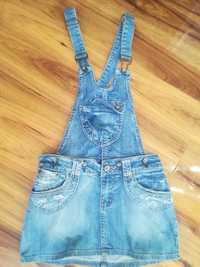 Sukienka ogrodnicza jeans r XS/S r. 26