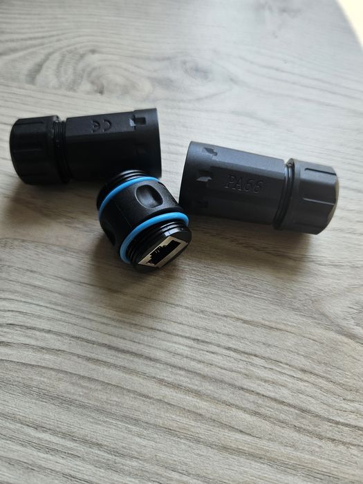 З'єднувач витої пари , rg 45, муфта екранована