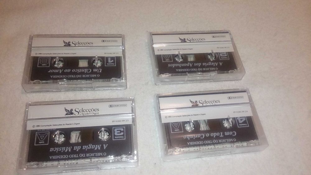 trio odemira (o melhor do trio odemira) 4 cassetes - coleção rara