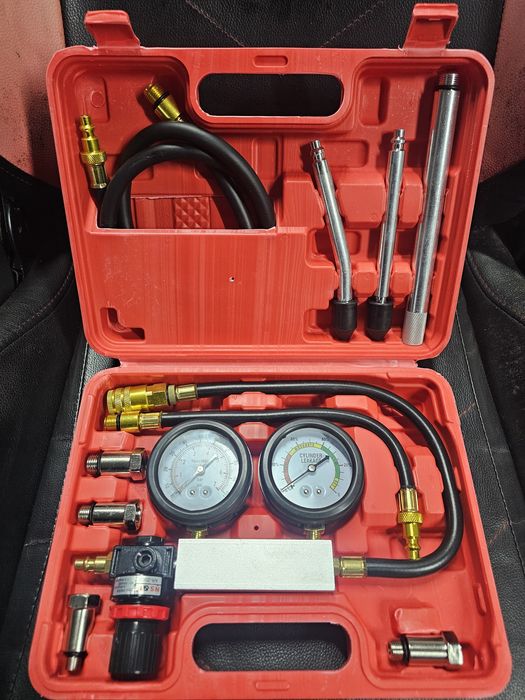 Teste de compressão e estanquecidade motor
