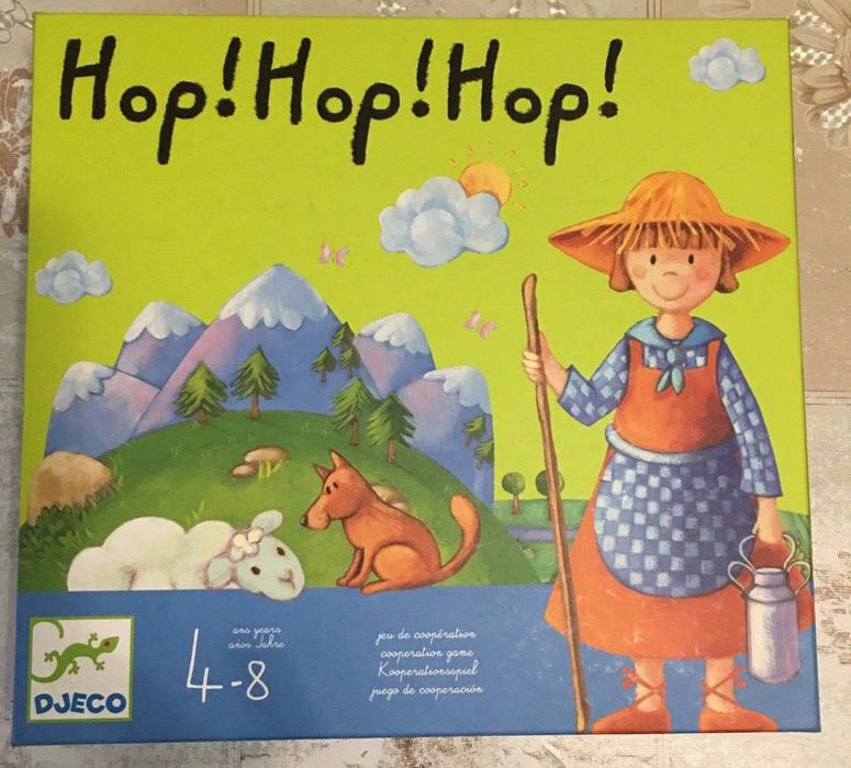 Дитяча настільна гра Djeco Hop!Hop!