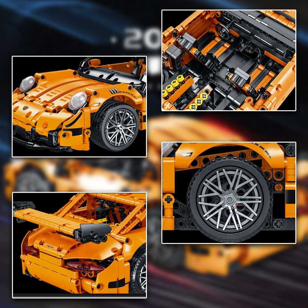 Klocki Konstrukcyjne Technic Auto Sportowe Porsche GT 1268 Elementów