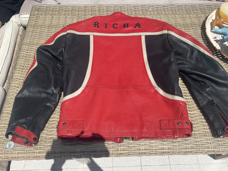 Jaqueta de Couro Richa para Motociclismo