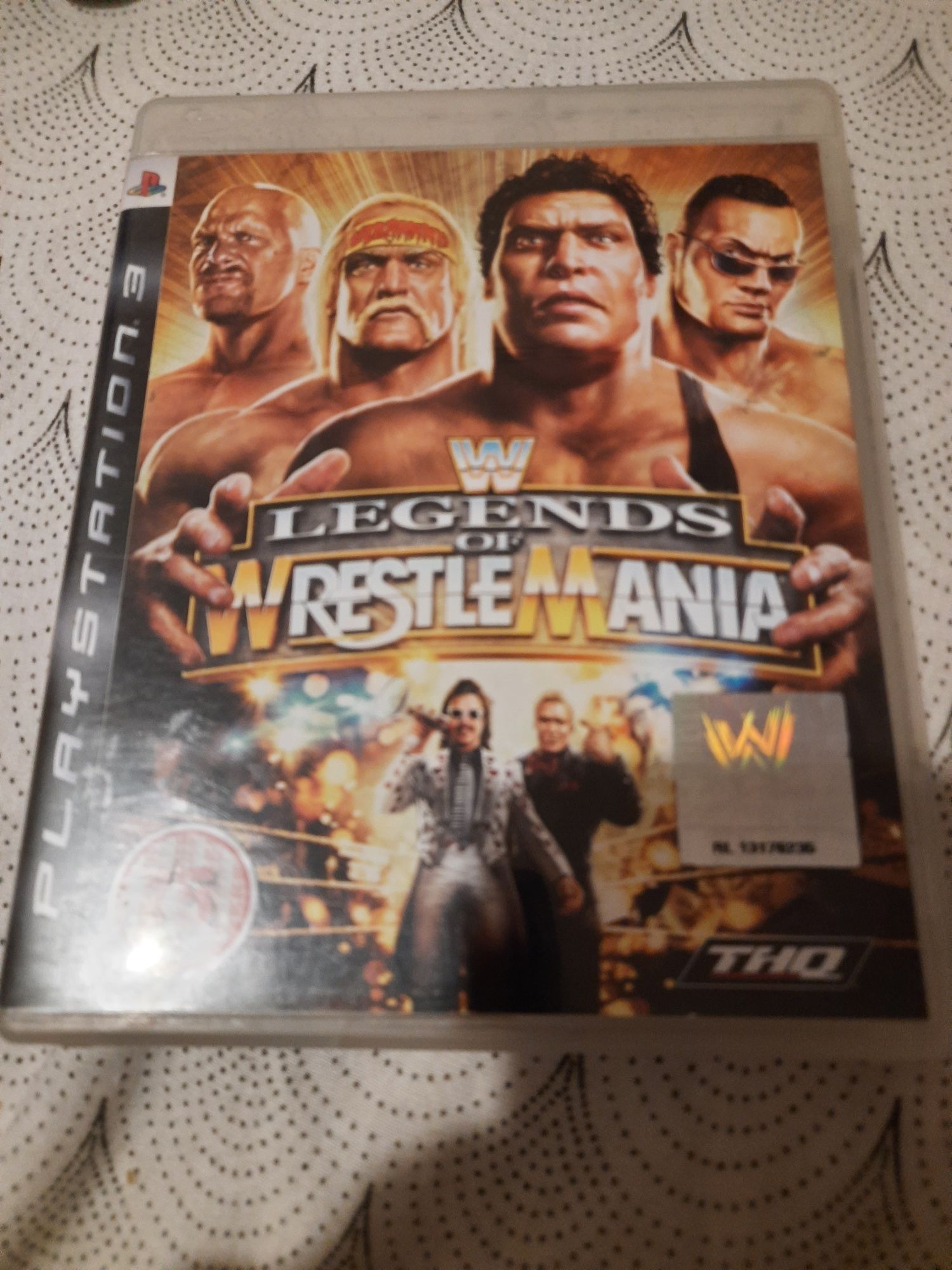 W legends of Wrestlemania na ps3