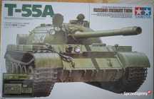 T-55A Radziecki czołg do sklejania