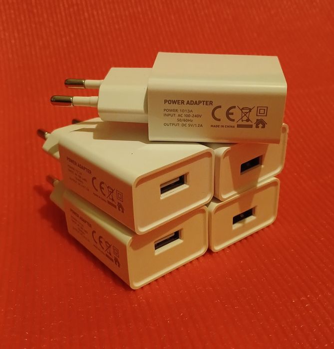 Блок питания 5V 1A зарядка для телефона, USB адаптер, блок живлення