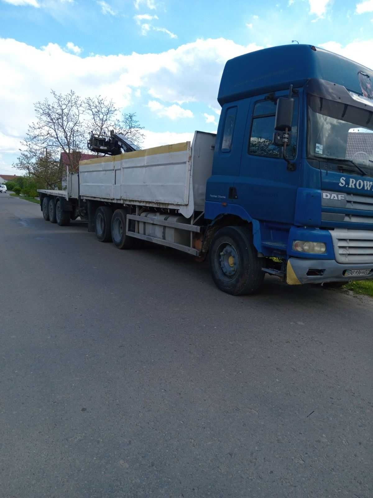 DAF CF 85.430 Маніпулятор з причіпом