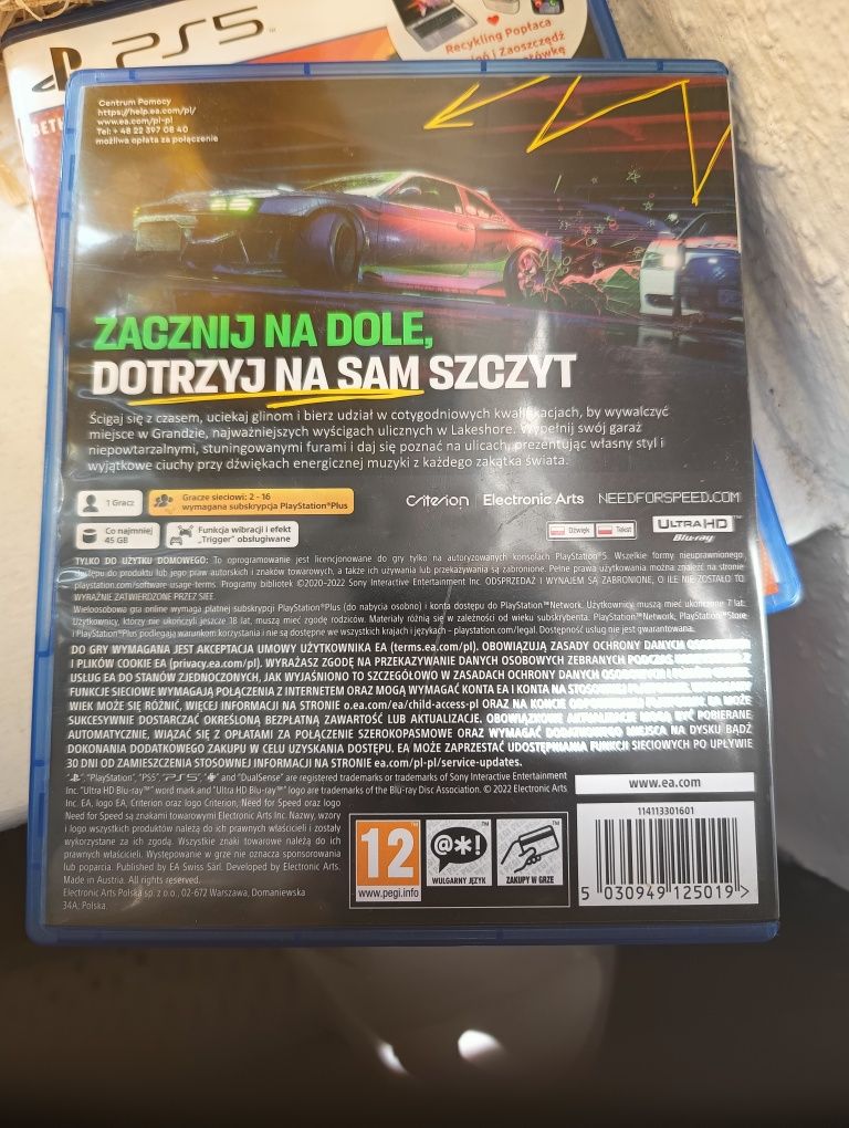 Need for Speed Unbound ps5