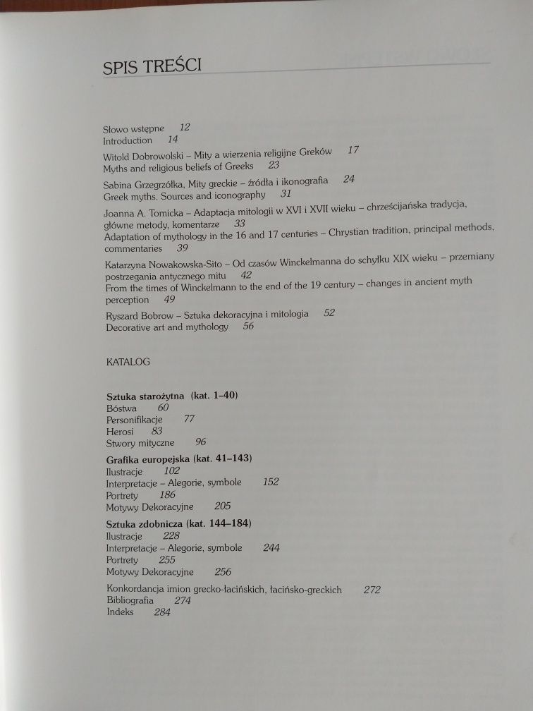 Ars mitologica, katalog wystawy, 1999, UNIKAT
