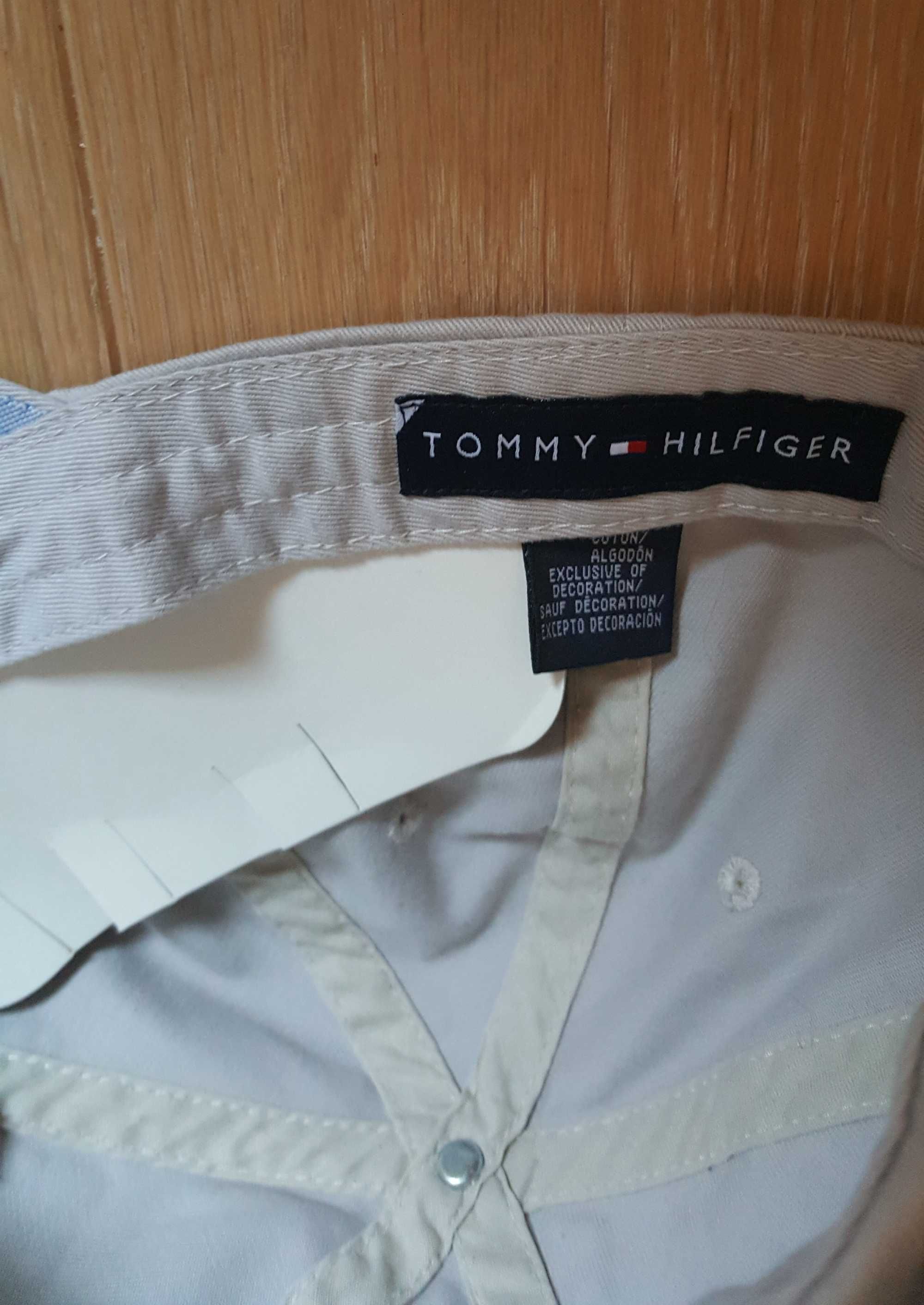Tommy Hilfiger oryginalna czapka z daszkiem basebolówka regulowana
