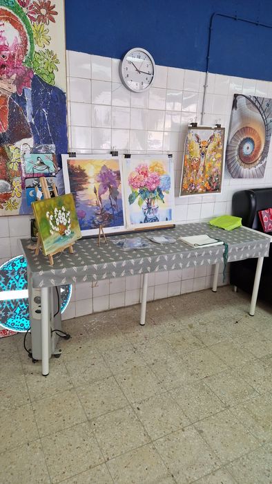 Quadro pintados á mão