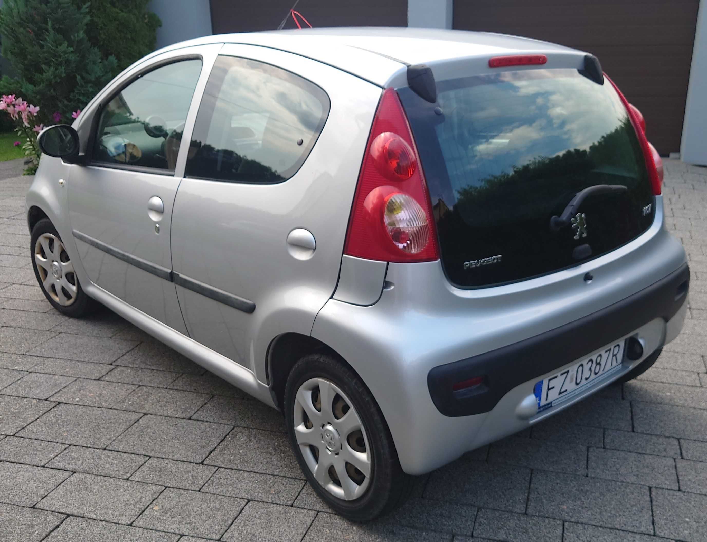 Peugeot 107 klima wspomaganie