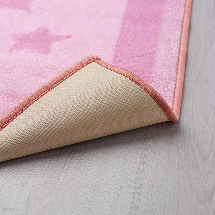 IKEA Dywan różowy HIMMELSK 133x160 cm NOWY