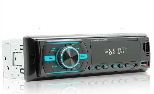 Radio 1Din Bluetooth/Aux/USB *NOVO