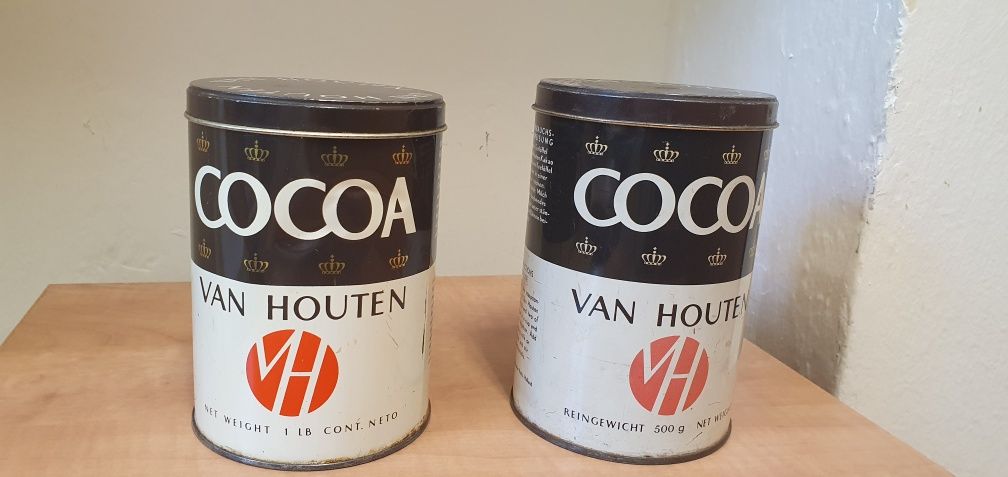 Vintage  Pewex Puszka  Cacao PRL