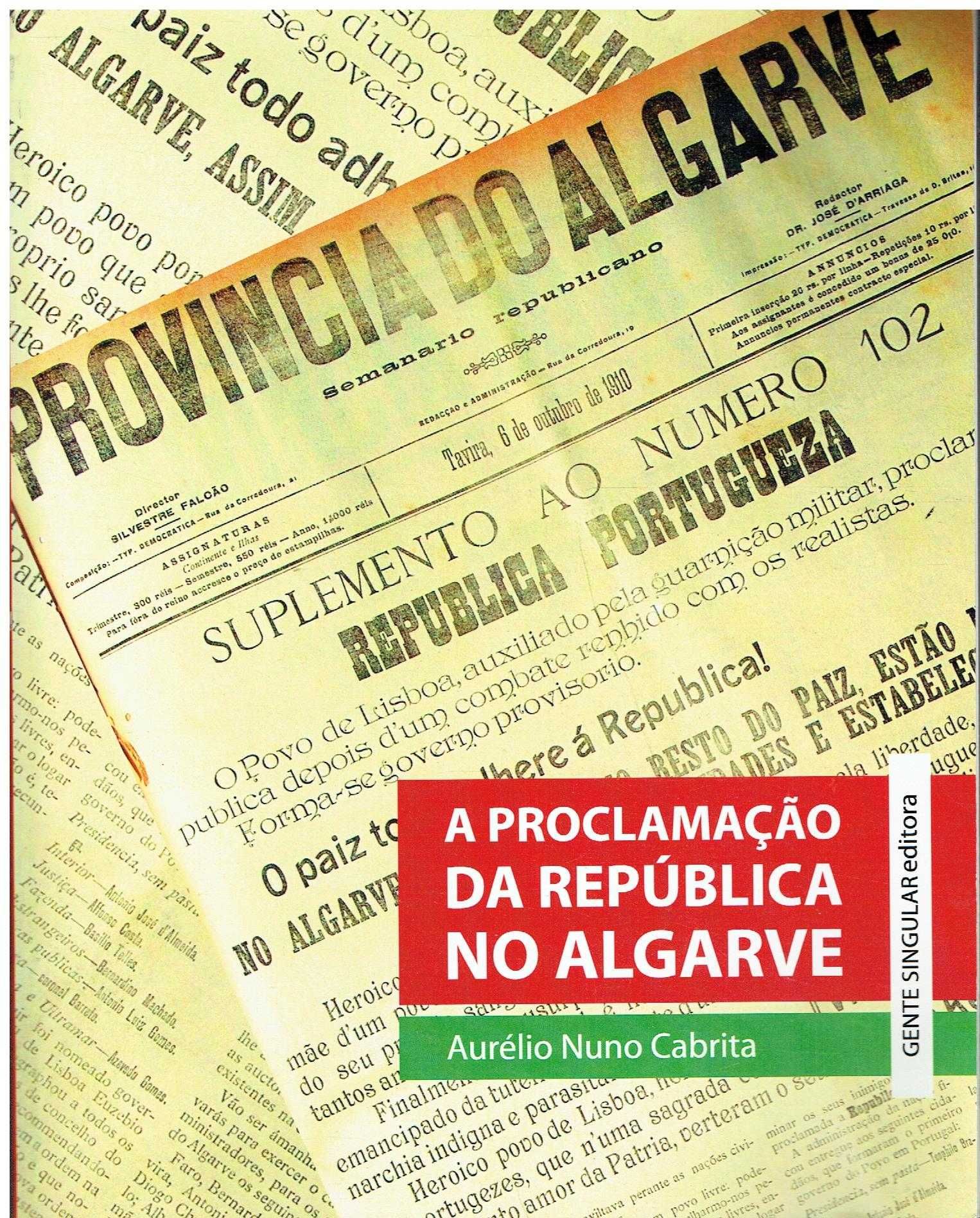 3078

A proclamação da República no Algarve  
de Aurélio Nuno Cabrita.