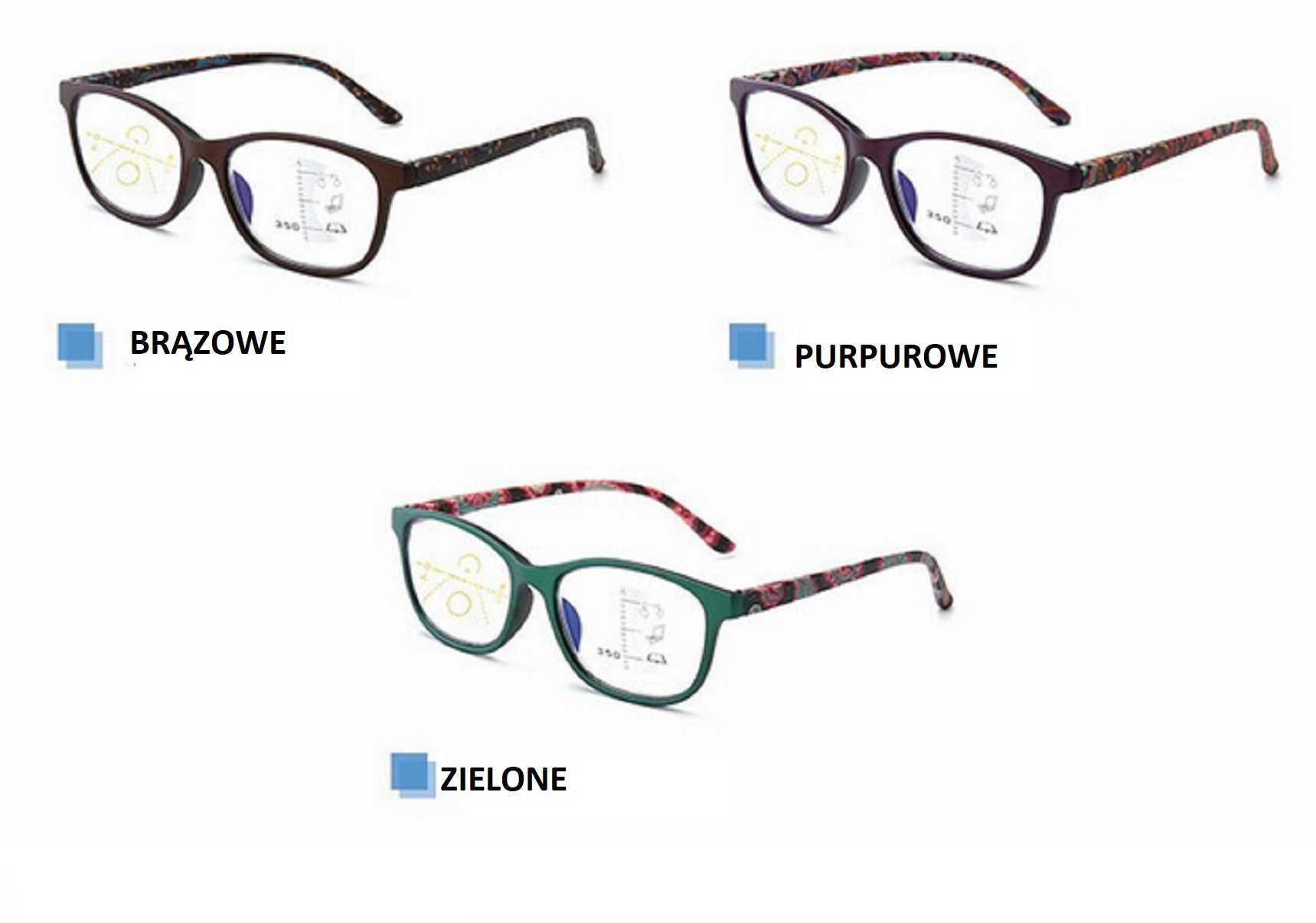 Okulary progresywne nowe Model 2022 Anti Blue Light