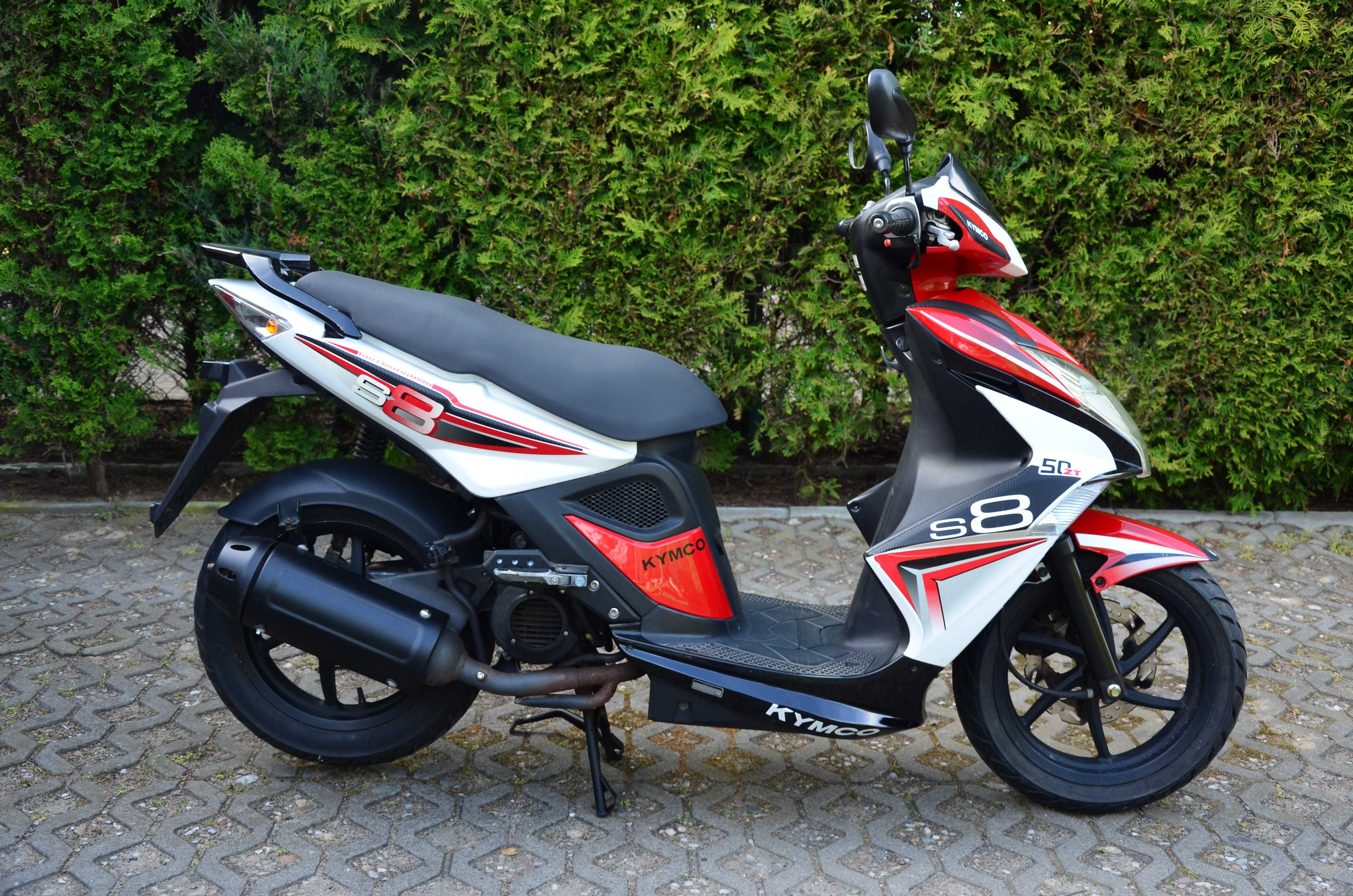 Kymco super 8  50 motorower 2T zarejestrowany i ubezpieczony