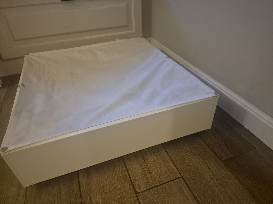 Łóżko rosnące Ikea Sundvik plus pojemnik Vardo i materac gratis