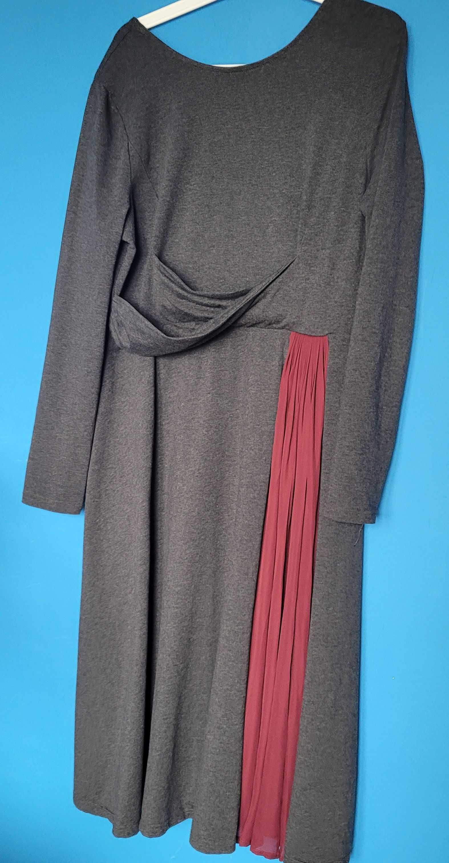 sukienka kobieta midi scandi minimal wizytowa boho nude casual boho