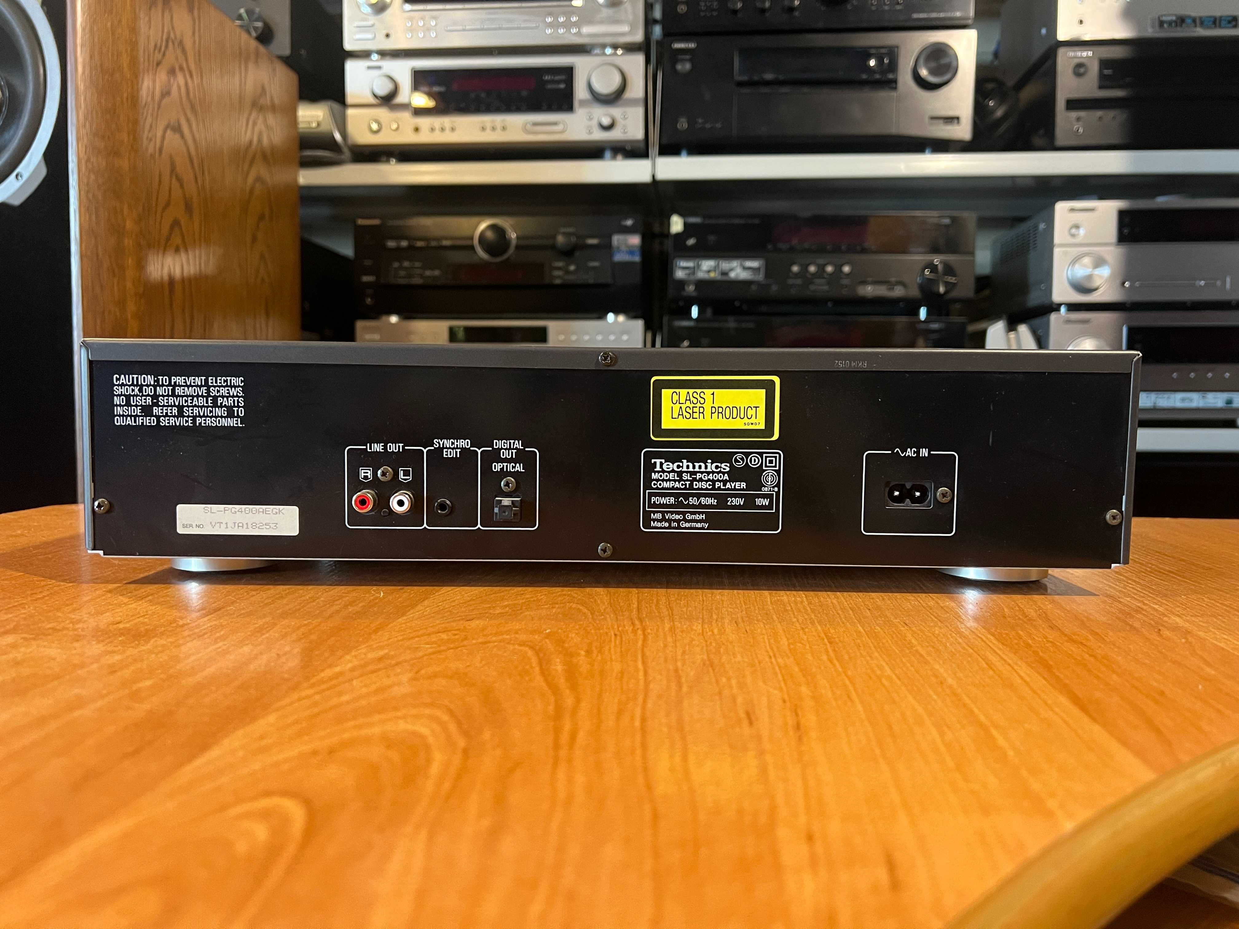 Odtwarzacz płyt CD Technics SL-PG400A Audio Room