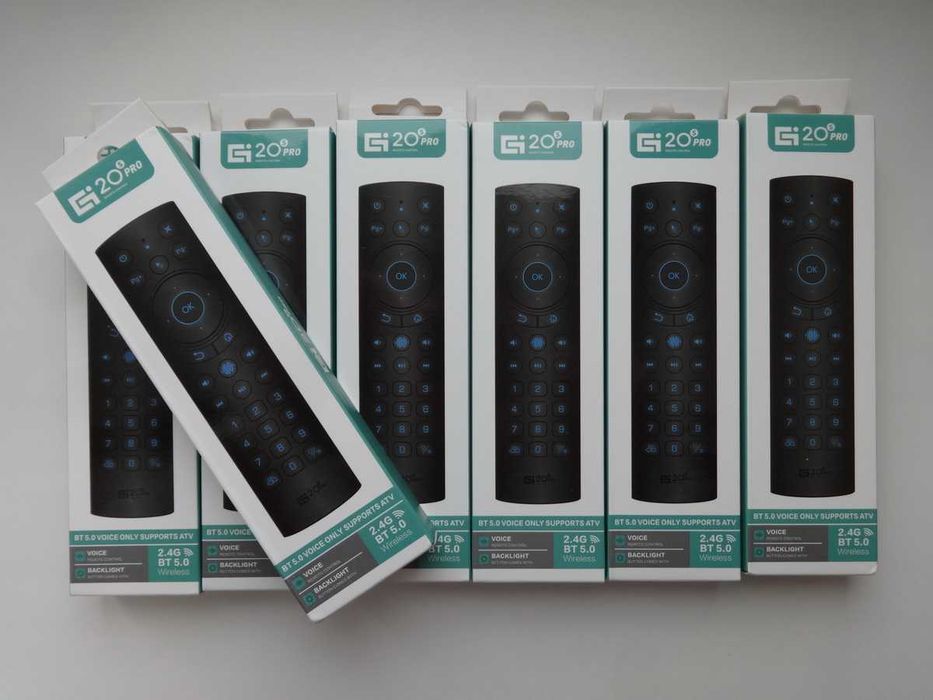 G20s Pro BTS Plus пульт аеромиш з підсвічуванням air mouse G20