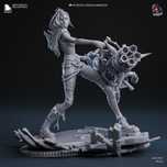Fractured Jinx - Arcane - 225mm - Druk 3D Żywica Figurka