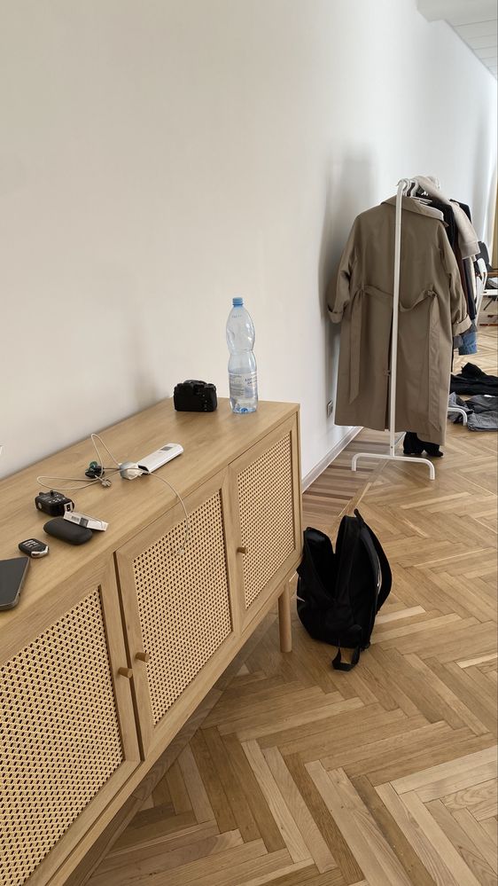 Буфет HALMSTAD 3дв петан/дуб