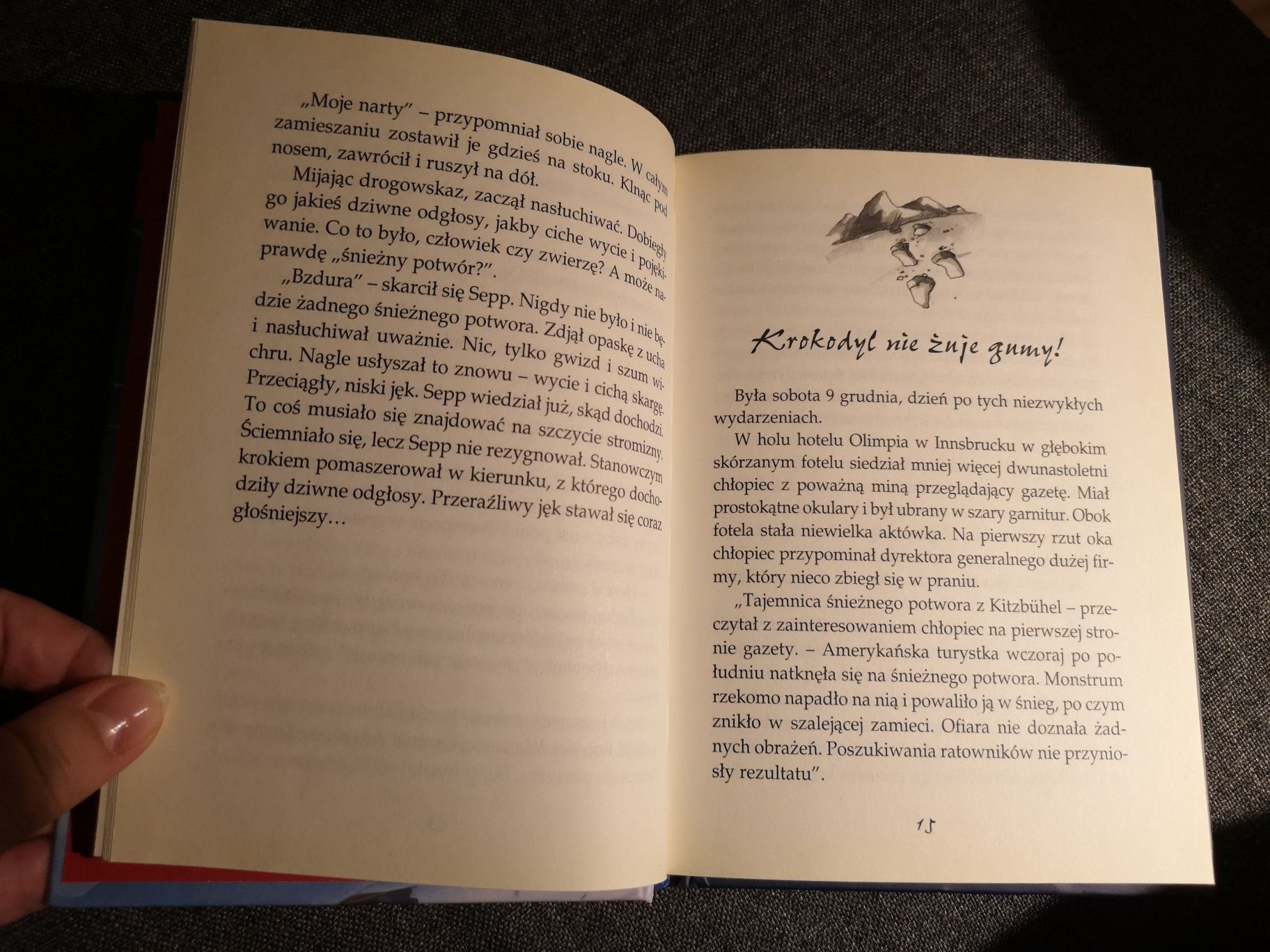 Tajemnica śnieżnego potwora. Thomas Brezina