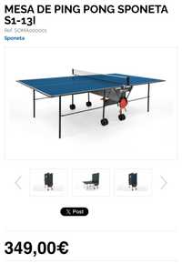 Mesa de Ping Pong “Sponeta”
