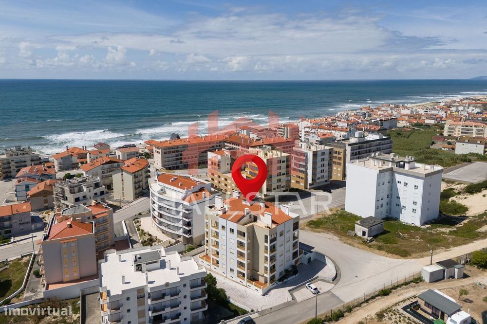 Apartamento T3 / Terraço / Garagem Fechada / Praia do Pedrogão