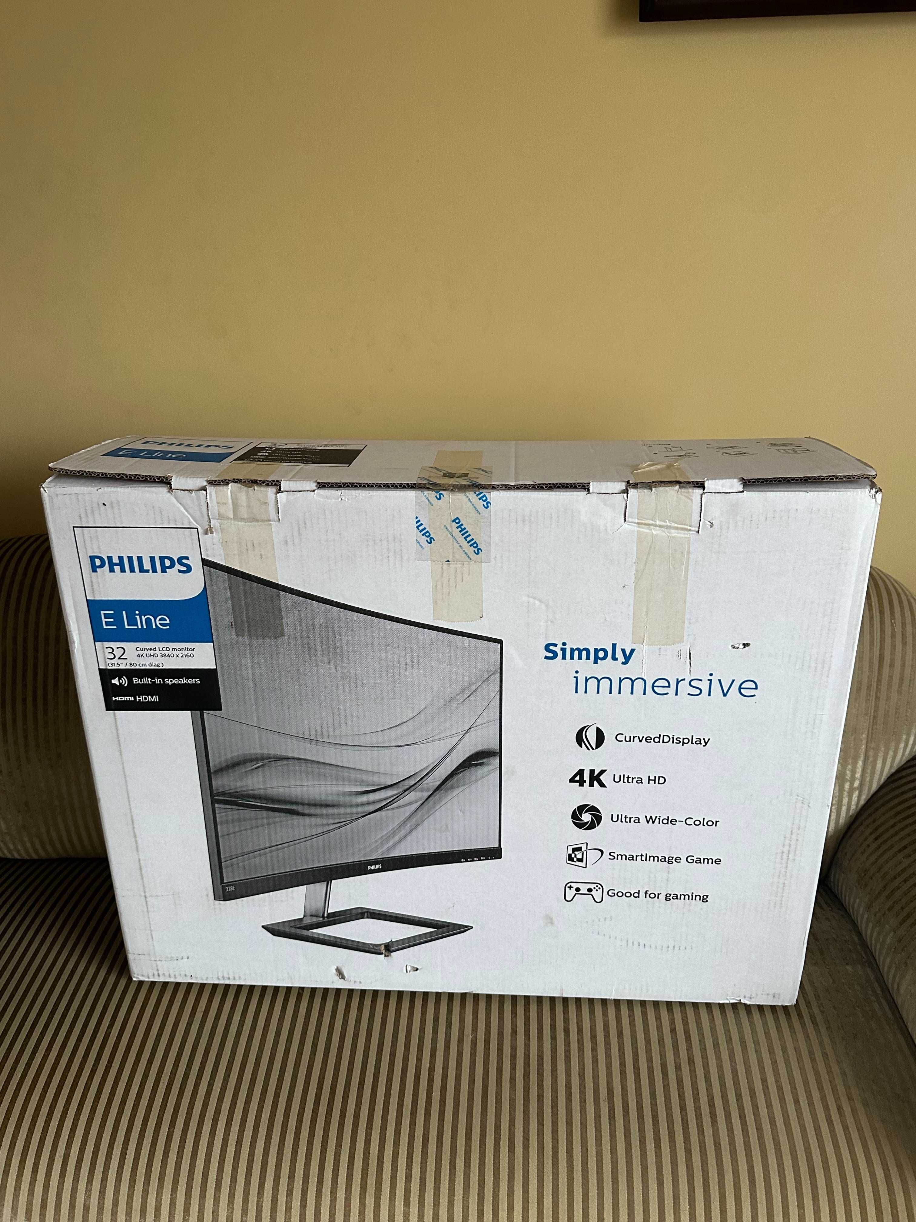 Monitor 4K Philips 328E1C 32'' cale.