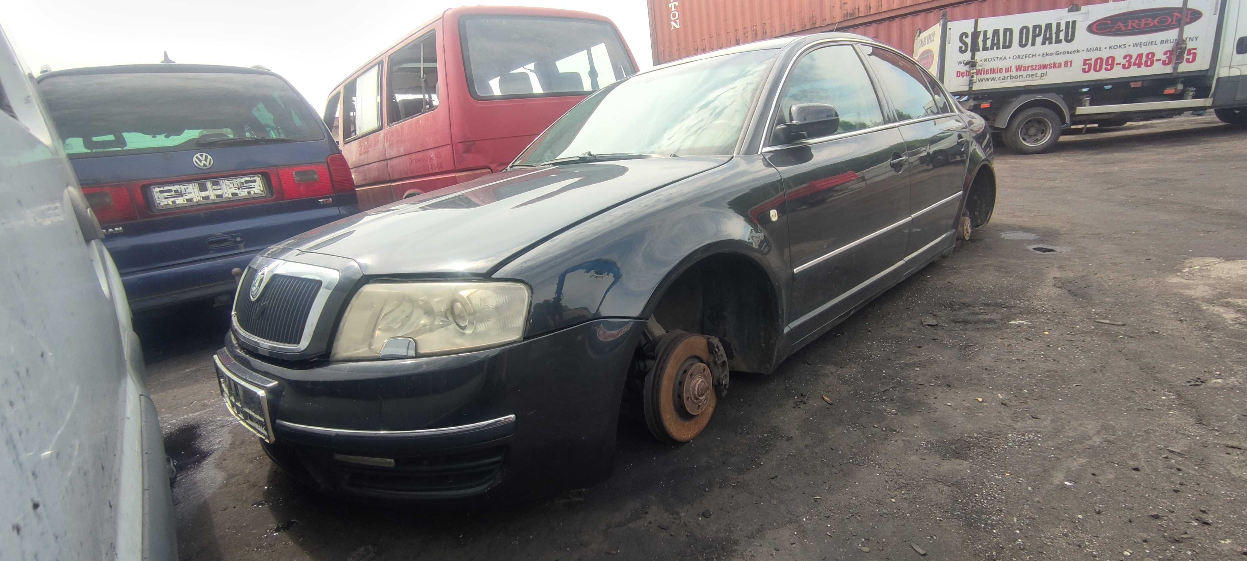 Skoda Superb I 1 2.8 V6 AMX Skrzynia EZY Wszystkie Części Lakier 9910