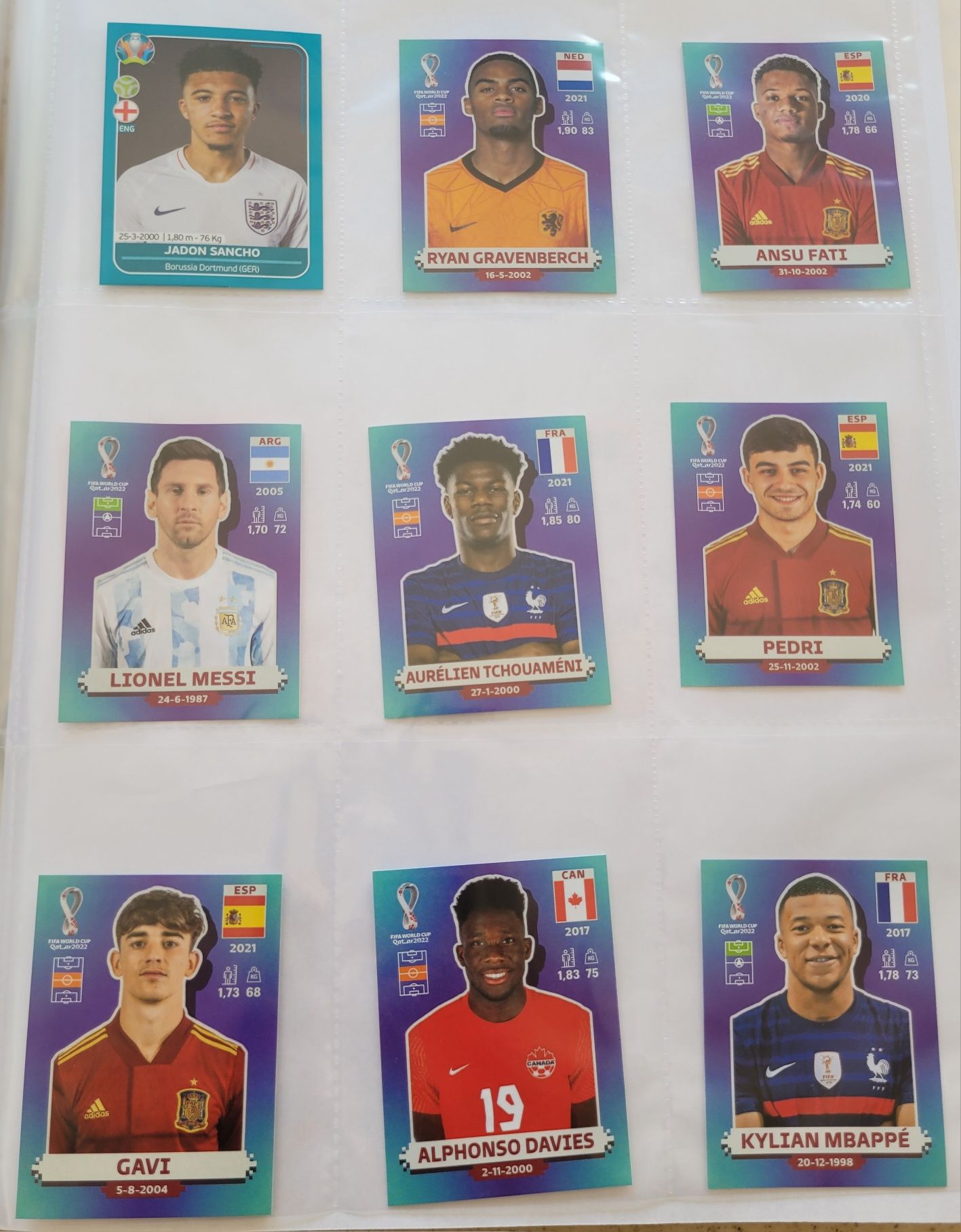 Panini e Topps - Cromos Futebol Rookies / Craques / Estrelas