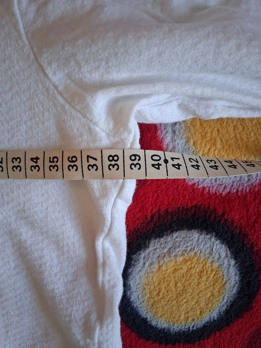 Zara biała bluzeczka dziewczęca r. 128