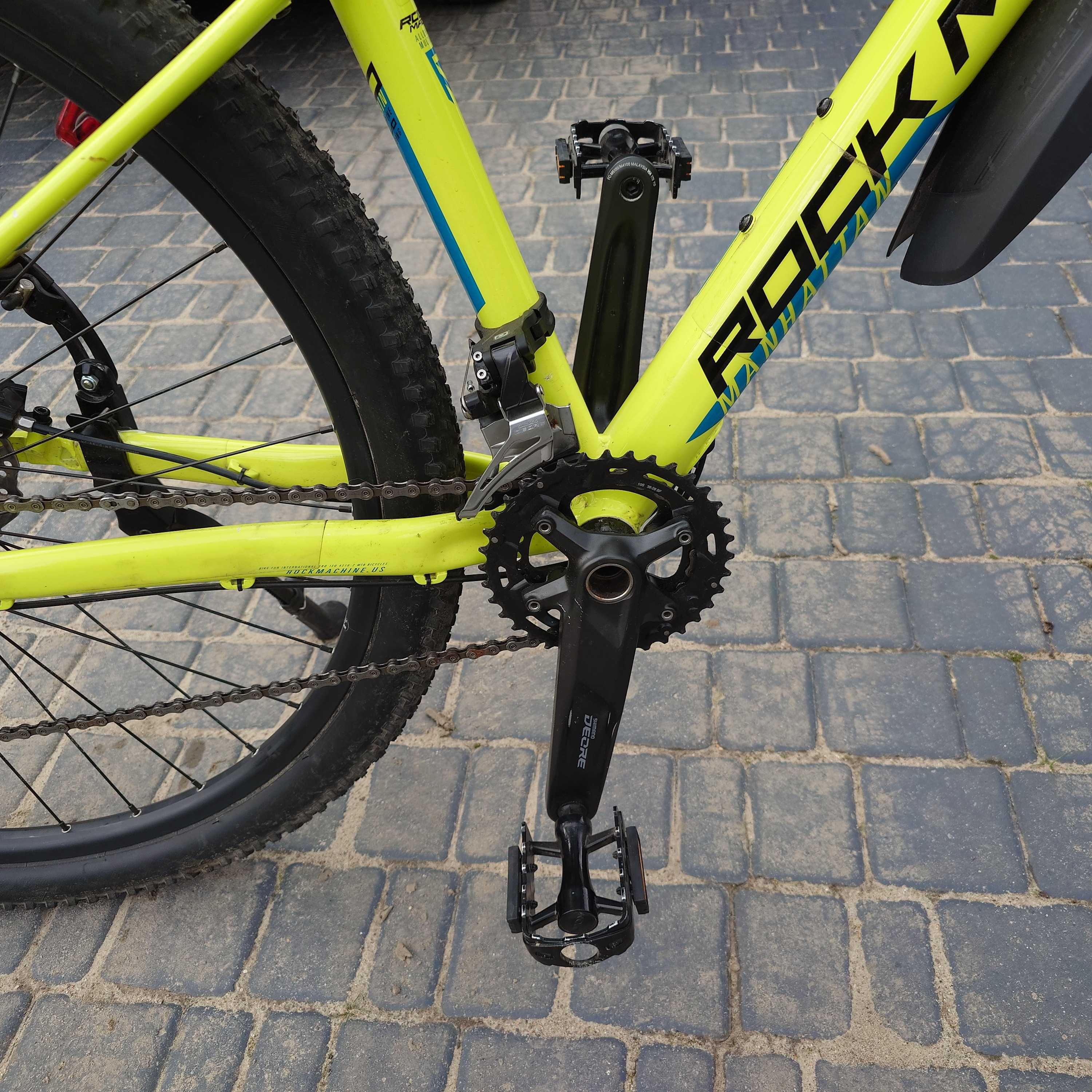 Rower Rock Machine Manhattan's 29” – Tuning Shimano Deore , Raidon XC