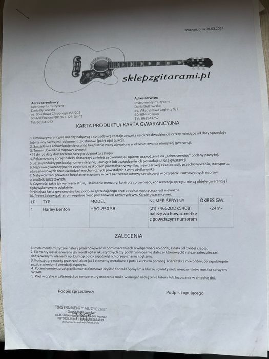 Okazja ! Gitara elektroakustyczna