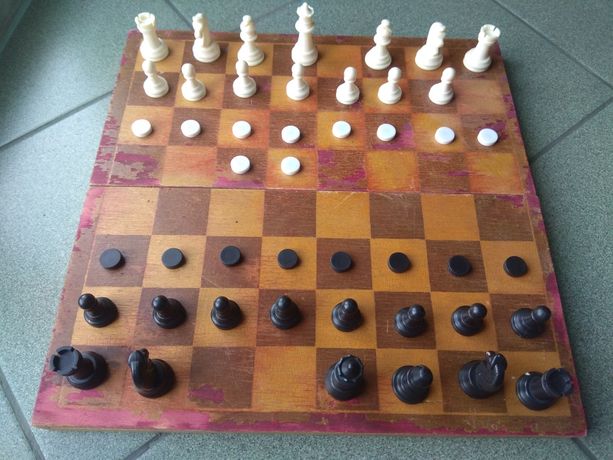 Шахматы СССР, шахматная доска 40х40 см
